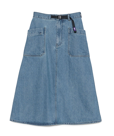 Denim Field Skirt