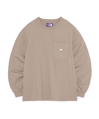 8oz Field Long Sleeve Pocket Tee