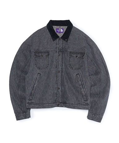 Linen Cotton Denim Field Jacket