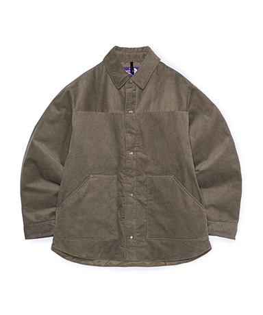 Corduroy Field Insulation Shirt Jacket