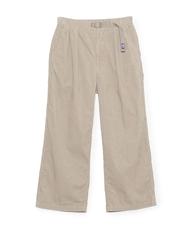 Corduroy Wide Straight Field Pants