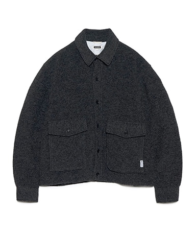 OOAL WINDSTOPPER Sliver Knit Jacket