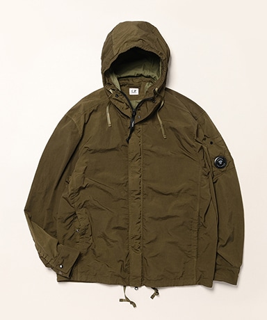 T-ST Nylon Hood Lens Overshirt
