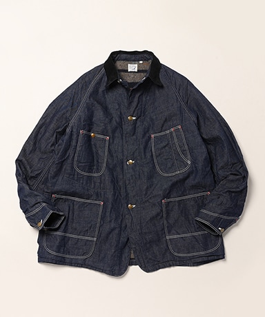 Wool Liner Relaxed Fit Denim Coverall