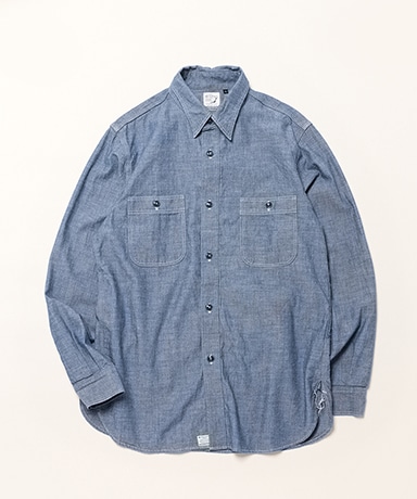 Slim Fit Chambray Work Shirt