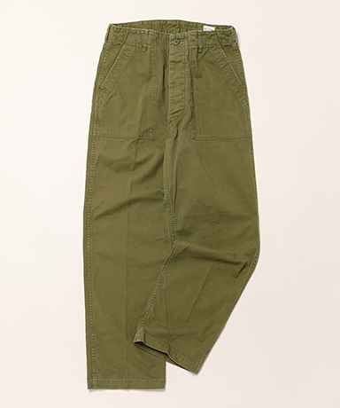 Herringbone Vintage Fit Fatigue Pants