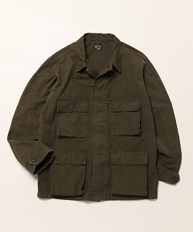 B.D.U Jacket Stone Washed Brown