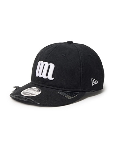 RC 9FIFTY Curved Visor Powered by GORO（MIN-NANO） MIN-NANO - Damage ブラック