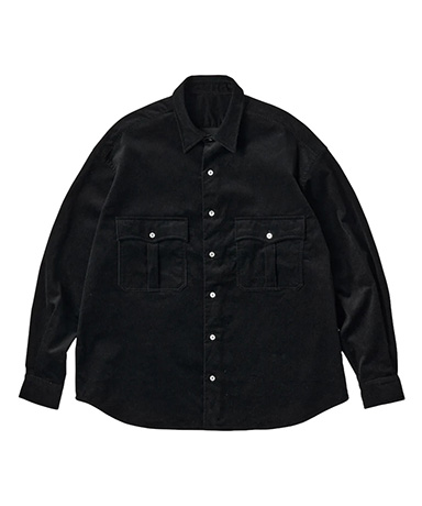 Roll Up Organic Corduroy Shirt (14Wale)