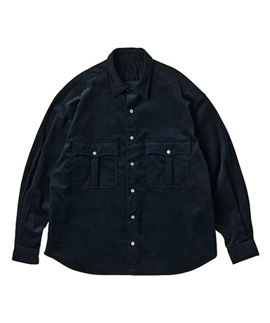 Roll Up Organic Corduroy Shirt (14Wale)