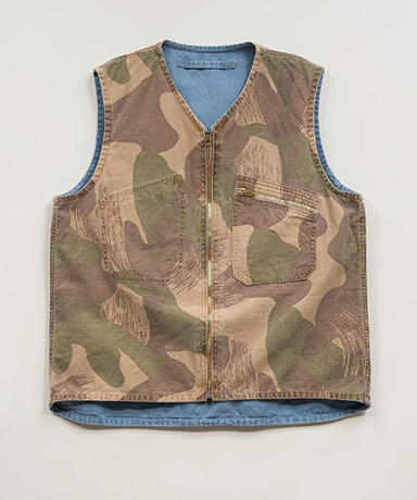 Reversible Vest Fade Camo