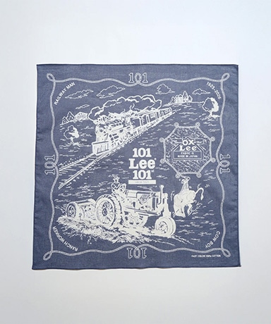 Lee × Nigel Cabourn 'OX'ed Silver' - 101 Bandana