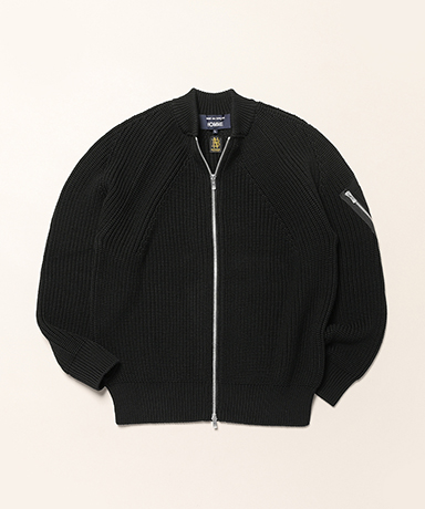 HR-N003-051 - ウール梳毛片畦 ×Batoner