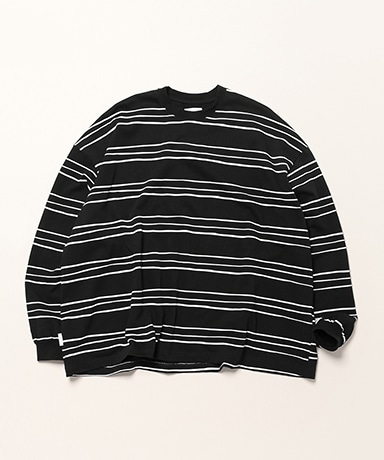 Super Big LS Tee (Multi Stripe)