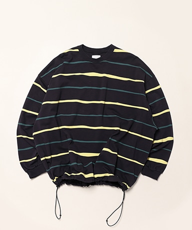 Super Big LS Tee (W/Drawstrings)