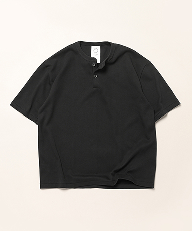 LOFTMAN別注 50th Two Button Henley Neck Tee