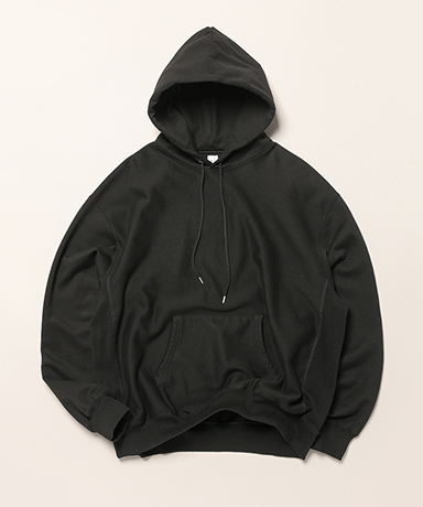Soft&Hard Sweat Hoodie P/O Wide