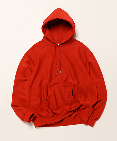 Soft&Hard Sweat Hoodie P/O Wide