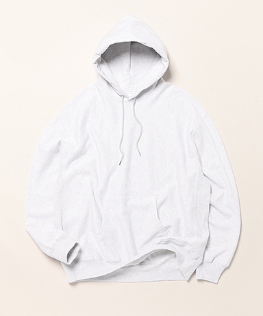 Soft&Hard Sweat Hoodie P/O Wide