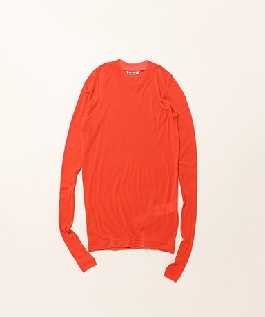 Super High Gauge Sheer Rib L/S Tee
