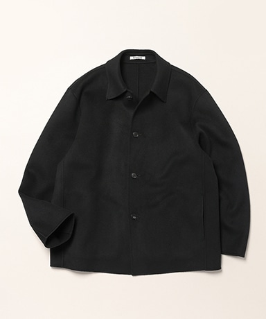 Super Fine Wool Melton Hand Sewn Blouson