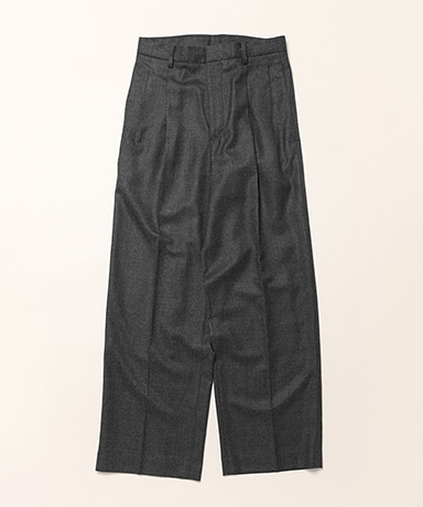 Super Light Wool Two-Tuck Slacks
