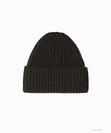 Solid Wool Low Gauge Knit Cap
