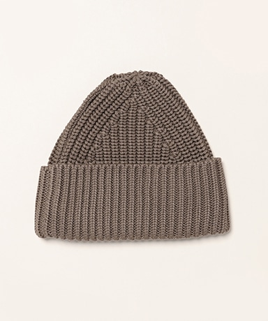 Solid Wool Low Gauge Knit Cap