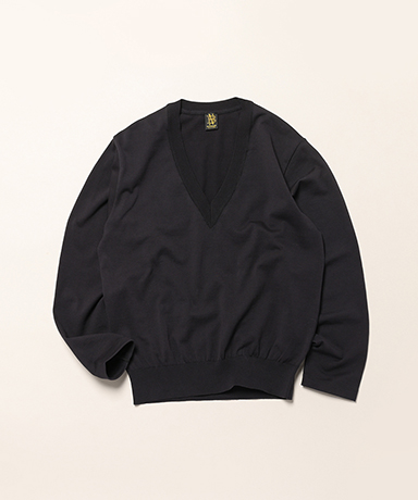 Blousing V Neck Long Sleeve T-Shirt