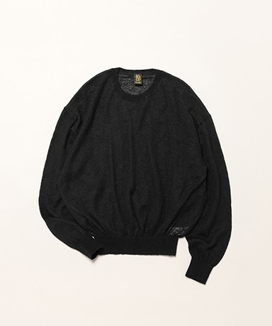 Baby Mohair Sheer Crew Neck