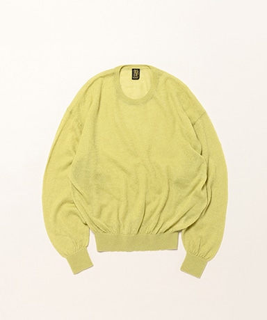 Baby Mohair Sheer Crew Neck