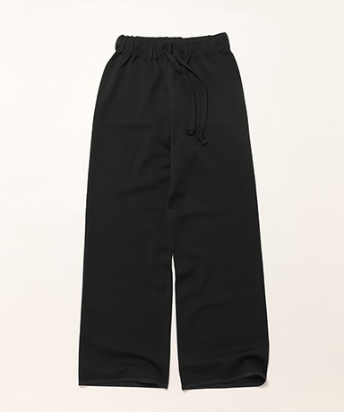 32G Smooth Wool Wide Easy Pants