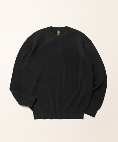Hard Twist Woolrib Crew Neck