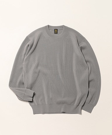 Hard Twist Woolrib Crew Neck