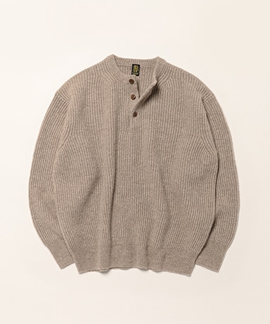 LOFTMAN別注 50th Cashmere Linen Henly Neck