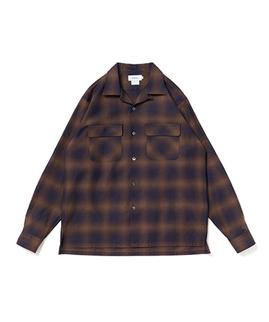 Open Collar Sh L/S