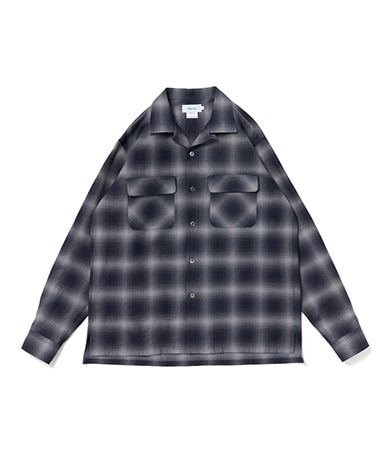 Open Collar Sh L/S