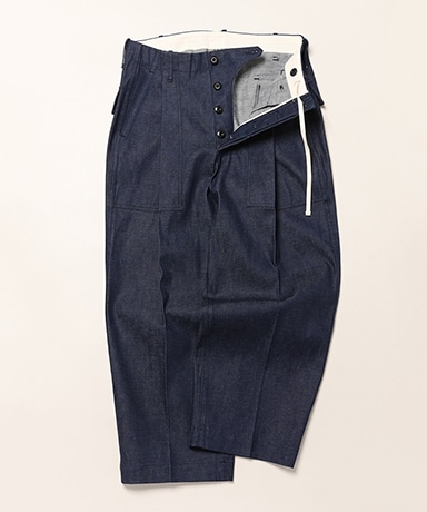 Top Dye Denim Pants