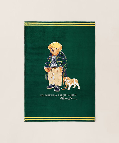 トグル コート Polo ベア スロー ブランケット