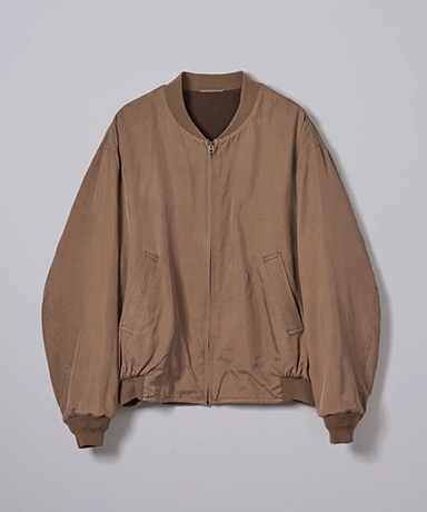 Silk Bomber Jacket