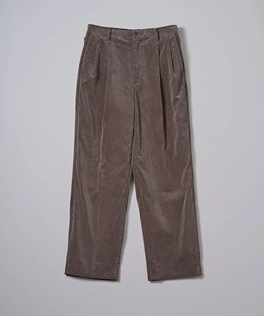 Cotton Corduroy Shoecut Slacks