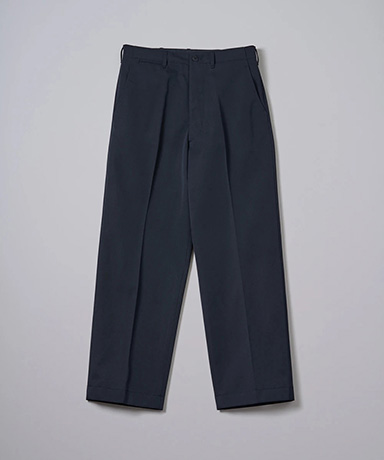Wool Cotton Chino Officer Pants