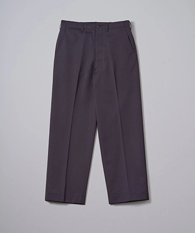 Wool Cotton Chino Officer Pants
