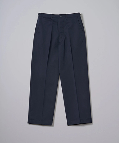 Wool Cotton Chino Officer Pants