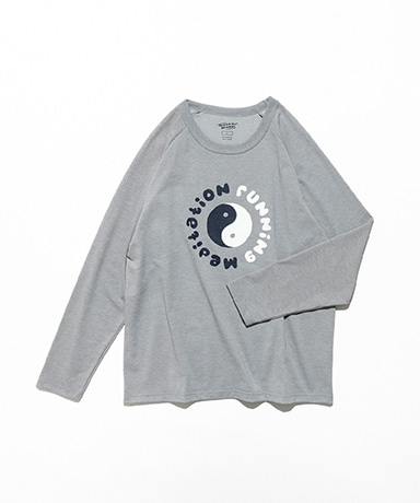 RUNNING MEDITATION POLY LS  designed by Jerry UKAI