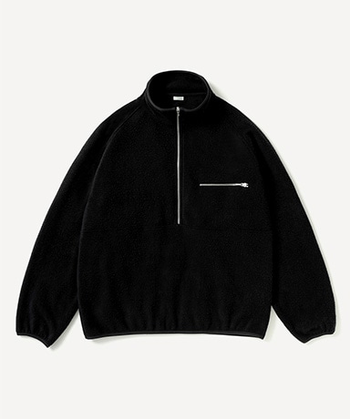Vintage Silk Fleece Half Zip Jacket