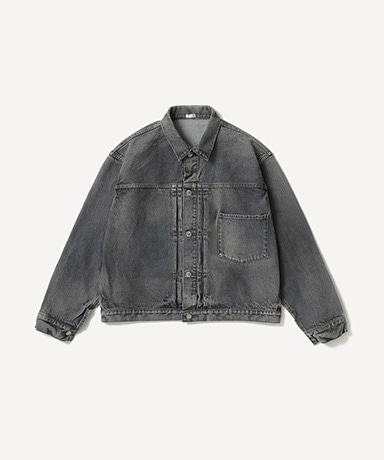 Vintage Gray Denim Jacket