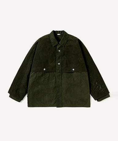 Vintage Cotton Silk Oiled Tent Cloth Logger Jacket