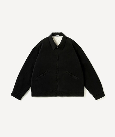 Washed Silk Rayon Gabardine Jacket
