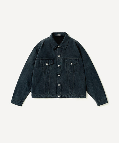Washed Silk Cotton Pique 3rd Type Jacket